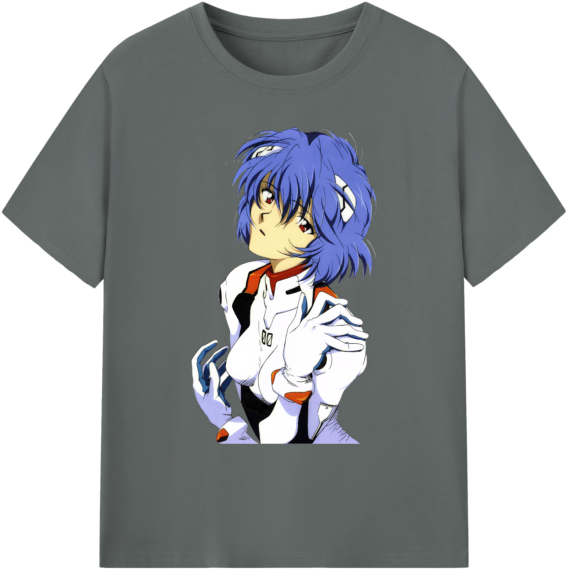 （画像用） EVA 新世紀エヴァンゲリオン 綿100％ メンズ半袖Tシャツ｜肌触りやわらか＆通気性